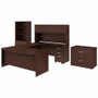 Bush Business Furniture Studio C Desk/Hutch/Bookcase/File Cabinet View Product Image