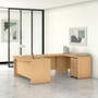 Bush Business Furniture Studio C 60W x 36D U Shaped Desk with Mobile File Cabinet View Product Image