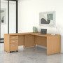 Bush Business Furniture Studio C 72w X 30d L Shaped Desk With Mobile File Cabinet And 42w Return View Product Image