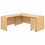 Bush Business Furniture Studio C 72w X 30d L Shaped Desk With Mobile File Cabinet And 42w Return View Product Image