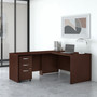 Bush Business Furniture Studio C 60W x 30D L Shaped Desk with Mobile File Cabinet and 42W Return View Product Image