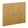 Bush Business Furniture Series C Half Height Door Kit in Light Oak View Product Image