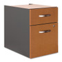 Bush Business Furniture Series C2 Drawer 3/4 Pedestal - Assembled in Natural Cherry View Product Image