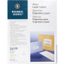 Business Source Bright White Premium-quality Full-sheet Address Labels View Product Image