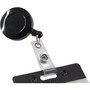 SICURIX ID Card Reel with Belt Clip, 30" Extension, Black View Product Image