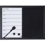 MasterVision 2-in-1 Magnetic Weekly Planner Board View Product Image