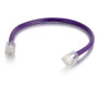 C2G-30ft Cat6 Non-Booted Unshielded (UTP) Network Patch Cable - Purple View Product Image