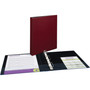 Avery Durable Non-View Binder with DuraHinge and Slant Rings, 3 Rings, 1" Capacity, 11 x 8.5, Burgundy View Product Image