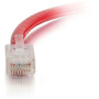 C2G-9ft Cat6 Non-Booted Unshielded (UTP) Network Patch Cable - Red View Product Image