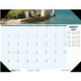 House of Doolittle Recycled Coastlines Photographic Monthly Desk Pad Calendar, 18.5 x 13, 2021 View Product Image