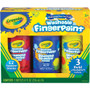 Crayola Washable Fingerpaint Bold Colors Set View Product Image