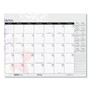 House of Doolittle 100% Recycled Contempo Desk Pad Calendar, 18.5 x 13, Wild Flowers, 2021 View Product Image