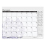 House of Doolittle 100% Recycled Contempo Desk Pad Calendar, 18.5 x 13, Wild Flowers, 2021 View Product Image