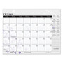 House of Doolittle 100% Recycled Contempo Desk Pad Calendar, 18.5 x 13, Wild Flowers, 2021 View Product Image