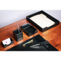 Dacasso Econo-Line Black Leather 6-Piece Desk Pad Kit View Product Image