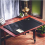 Dacasso 38 x 24 Desk Pad - Black Leather View Product Image