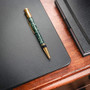 Dacasso Black Leather 24X19 Desk Pad View Product Image