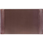 Dacasso 34 x 20 Desk Pad - Chocolate Brown Leather View Product Image