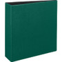 Avery Durable Non-View Binder with DuraHinge and Slant Rings, 3 Rings, 3" Capacity, 11 x 8.5, Green View Product Image