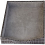 Protacini Castlerock Gray Italian Patent Leather Front-Load Letter Tray View Product Image