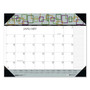 House of Doolittle 100% Recycled Geometric Desk Pad Calendar, 22 x 17, 2021 View Product Image