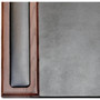 Dacasso Walnut &amp; Leather 34 x 20 Side-Rail Desk Pad View Product Image