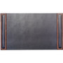 Dacasso Walnut &amp; Leather 34 x 20 Side-Rail Desk Pad View Product Image