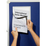 DURABLE&reg; DURAFRAME&reg; Grip Partition Letter Sign Holder View Product Image