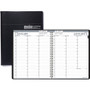 House of Doolittle Recycled Professional Weekly Planner, 15-Min Appointments, 11 x 8.5, Black, 2021 View Product Image