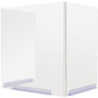 deflecto Classroom Barriers, 18 x 14.5 x 20, Polycarbonate, Clear, 4/Carton View Product Image