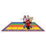Flagship Carpets Primary Colors Square Grids Rug View Product Image