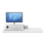 Fellowes Lotus RT Sit-Stand Workstation, 48w x 23.75d x 49.2h, White View Product Image