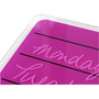 Floortex Viztex Dry-erase Magnetic Glass Whiteboard - Soft Violet View Product Image