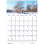 House of Doolittle Recycled Scenic Beauty Monthly Wall Calendar, 12 x 16.5, 2021 View Product Image