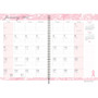 House of Doolittle Recycled Breast Cancer Awareness Monthly Planner/Journal, 10 x 7, Pink, 2021 View Product Image