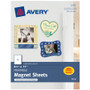 Avery Printable Magnet Sheets, 8.5 x 11, White, 5/Pack View Product Image