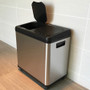 HLS Commercial 16-Gallon Combo Sensor Trash Can View Product Image