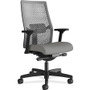 HON Ignition 2.0 Reactiv Mid-Back Task Chair, Supports up to 300 lbs., Frost Seat, Black Back, Black Base View Product Image