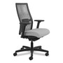 HON Ignition 2.0 Reactiv Mid-Back Task Chair, Supports up to 300 lbs., Frost Seat, Black Back, Black Base View Product Image