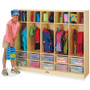 Jonti-Craft Rainbow Accents Large Locker Organizer without Tubs View Product Image