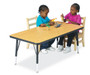Jonti-Craft Berries Maple Top/Edge Rectangle Table View Product Image