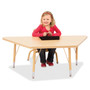 Jonti-Craft Berries Maple Top Elementary Height Trapezoid Table View Product Image