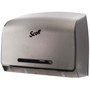 Scott Pro Coreless Jumbo Roll Tissue Dispenser, 14 1/10 x 5 4/5  x 10 2/5, Metallic View Product Image