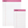 Ampad Pink Writing Pads, Narrow Rule, 5 x 8, White, 50 Sheets, 6/Pack View Product Image