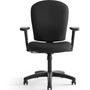 HON HVL220 Mid-Back Task Chair, Supports up to 250 lbs., Black Seat/Black Back, Black Base View Product Image