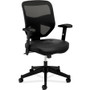 HON VL531 Mesh High-Back Task Chair with Adjustable Arms, Supports up to 250 lbs., Black Seat/Black Back, Black Base BSXVL531SB11 View Product Image