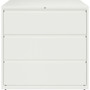 Lorell 42" White Lateral File - 3-Drawer View Product Image