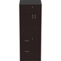 Lorell Essentials Laminate Tall Storage Cabinet - 2-Drawer View Product Image