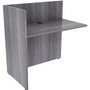 Lorell Weathered Charcoal Laminate Desking View Product Image