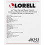 Lorell Remote Oscillating Floor Fan View Product Image